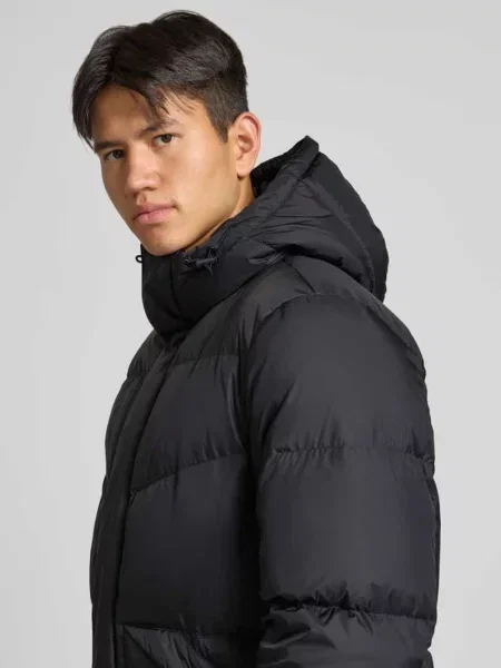 Płaszcz puchowy o kroju regular fit z kapturem Marc O'polo Denim czarny