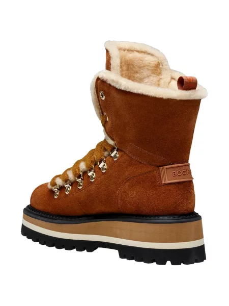 Замшеві чоботи Bogner SAAS FEE 1 B помаранчевий