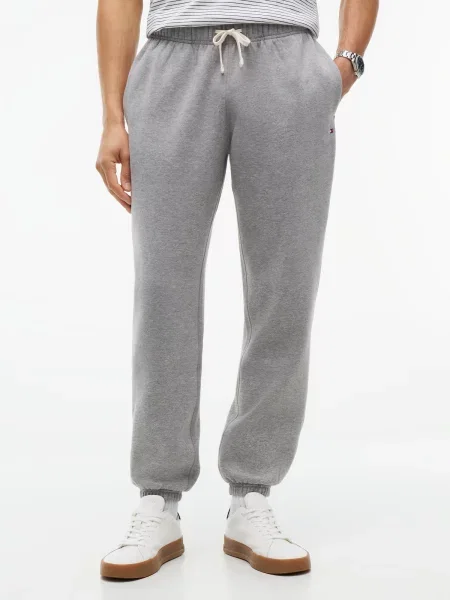 TOMMY HILFIGER Nohavice ESSENTIAL' sivá