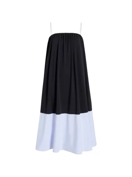 Sukienka Proenza Schouler White Label z krepy garniturowa biała