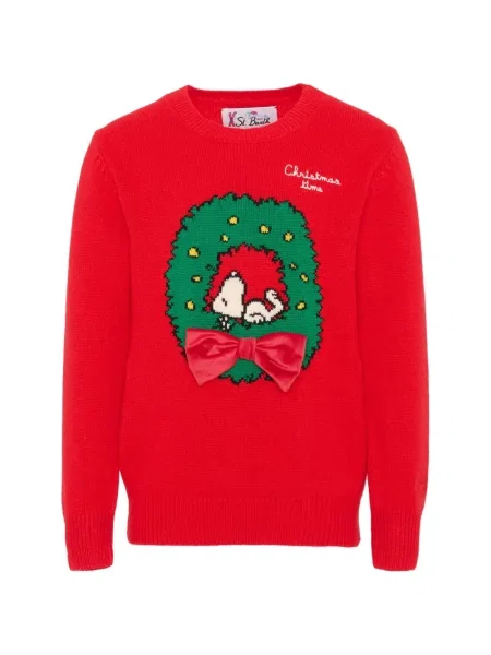 Sweter dziecięcy Mc2 Saint Barth czerwony