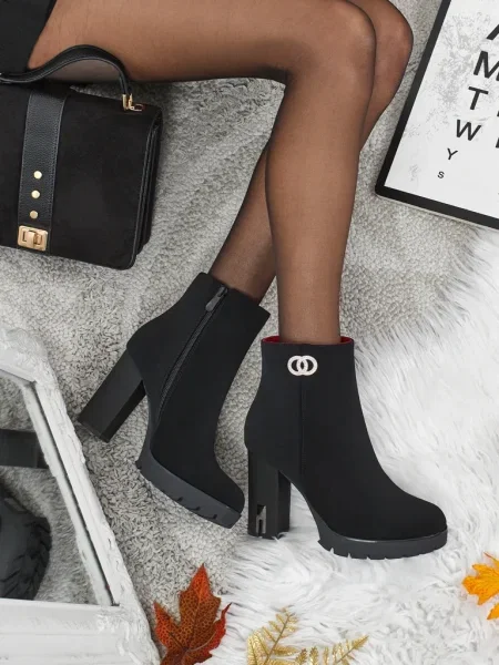 Gleznă botine Resti negru