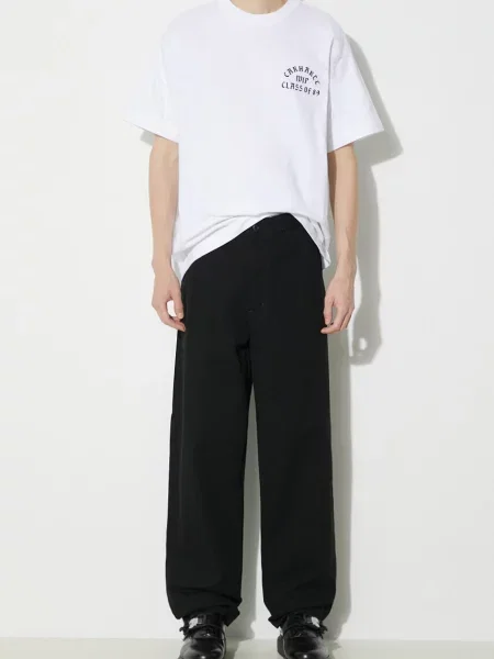 Παντελόνι Carhartt WIP Calder Pant μαύρο