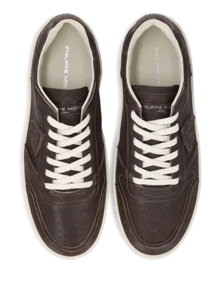 Sneakerși Philippe Model Paris din piele maro