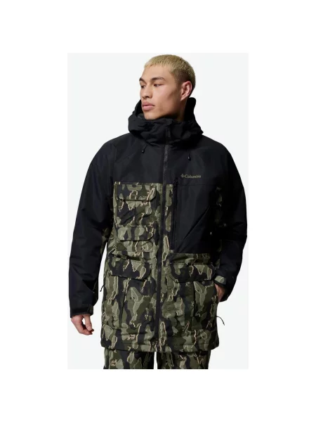 Kurtka Columbia Coreshot Printed zielony militarny M czarny