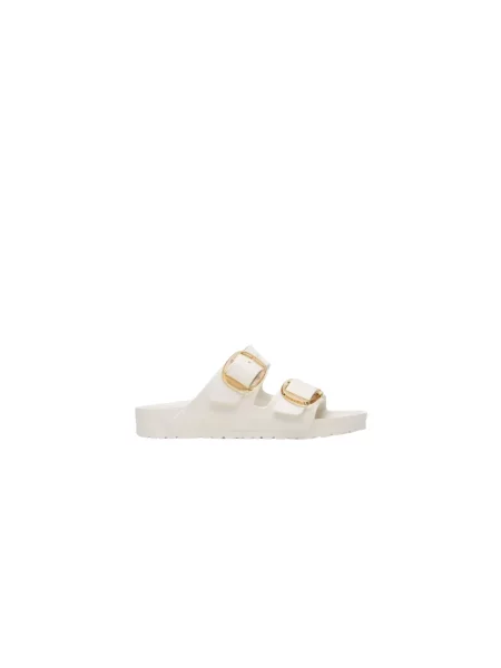 Birkenstock Arizona Big Buckle EVA Narrow Fit Kobiety Sandały Birkenstock Krem Size: 7 białe