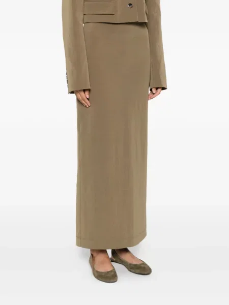 Fusta maxi Nanushka verde