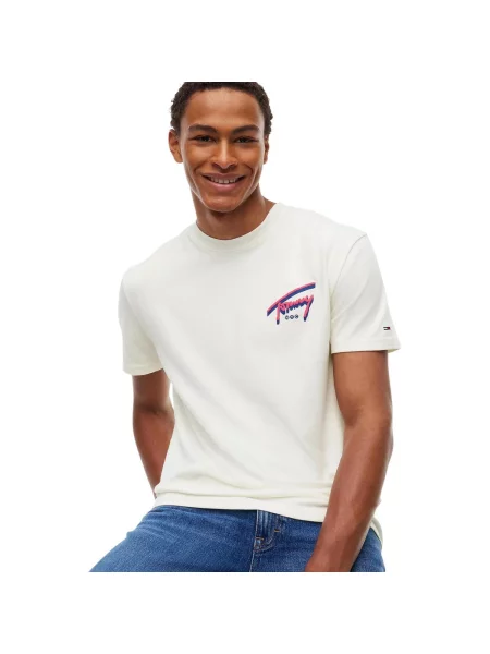 Tricou Tommy Hilfiger alb