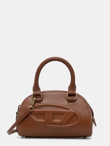 Diesel geantă pentru femei din piele RDR DOME maro