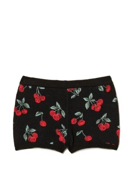 Pantaloni scurți Twinset negru