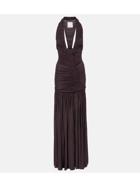 Rochie maxi Christopher Esber de costum bordo