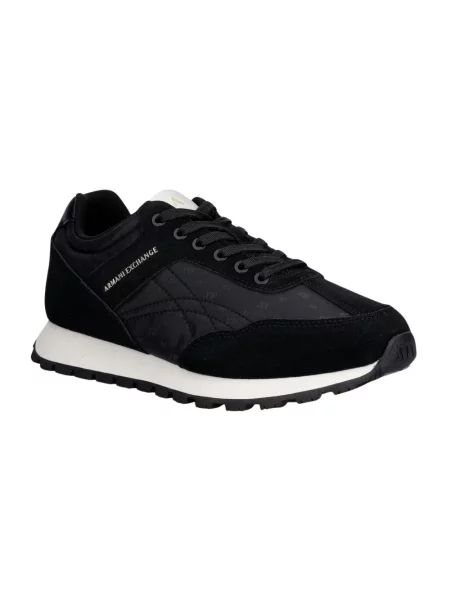 Sneakersy Armani Exchange czarne