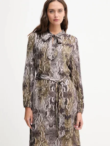 Marc Aurel rochie mini evazați verde