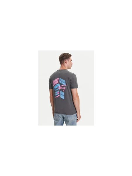 Tommy Jeans Majica Novelty siva