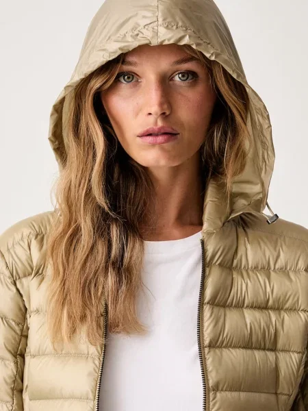Armani Exchange pehelydzseki női bézs