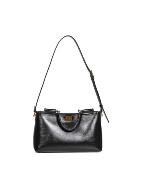 Torebka Dolce And Gabbana skórzana czarna