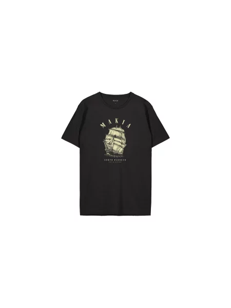 Makia O-Hoi T-shirt M Mężczyźni Koszulki Makia Size: S czarny