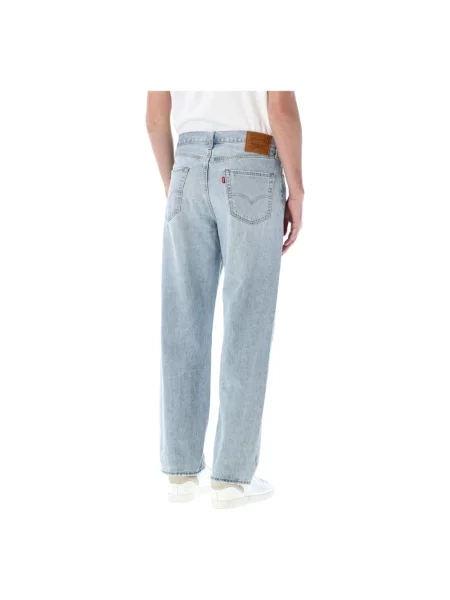Jeansy straight leg Levi's niebieskie
