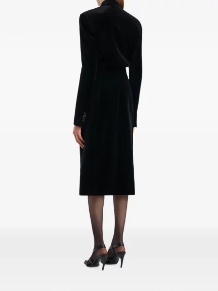 Palton Khaite negru