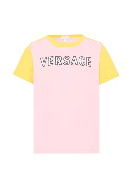 Koszulka dziecięca Versace różowa