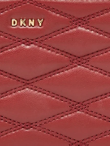 Portofel Dkny din piele roșu