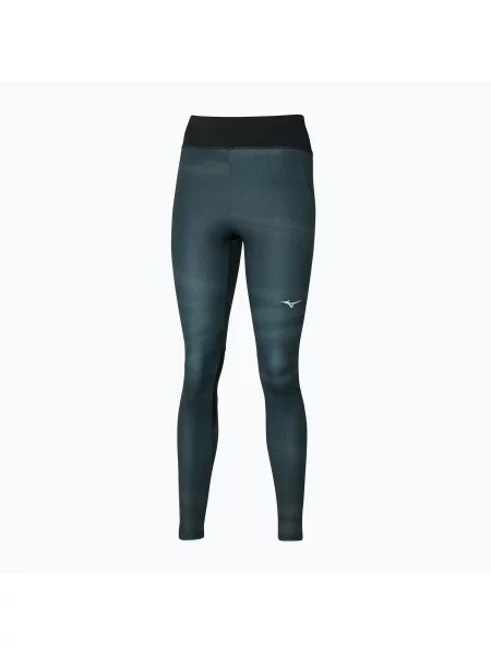 Női leggings Mizuno Printed black Printed fekete