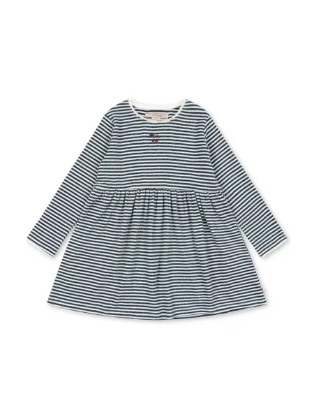Konges Sløjd haljina s pamukom ROLI STRIPE DRESS OCS plava