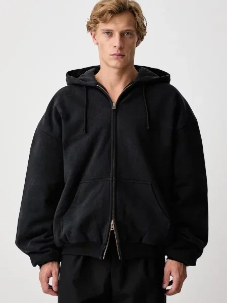 Vetements Puffed hanorac cu glugă din pentru bărbați