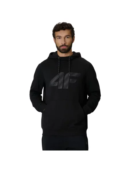 Bluza 4F z wysokim kołnierzem czarna