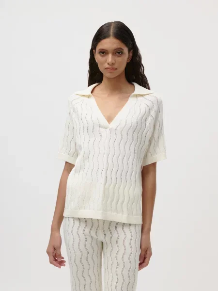 LeGer by Lena Gercke Pulover Maxi natural alb