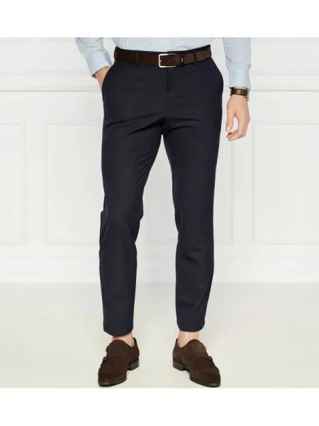 BOSS BLACK Pantaloni P-Genius-EL negru