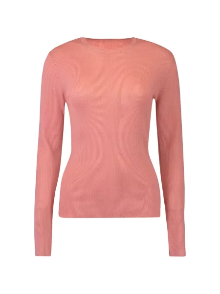 Top Michael Kors Collection cu nervuri roz