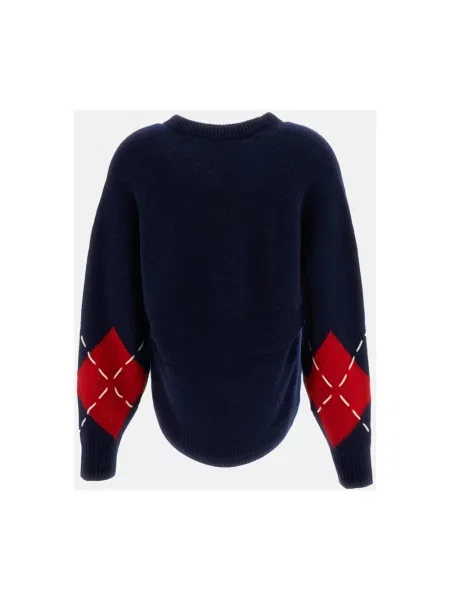 Sweter Arch4 z kaszmiru niebieski