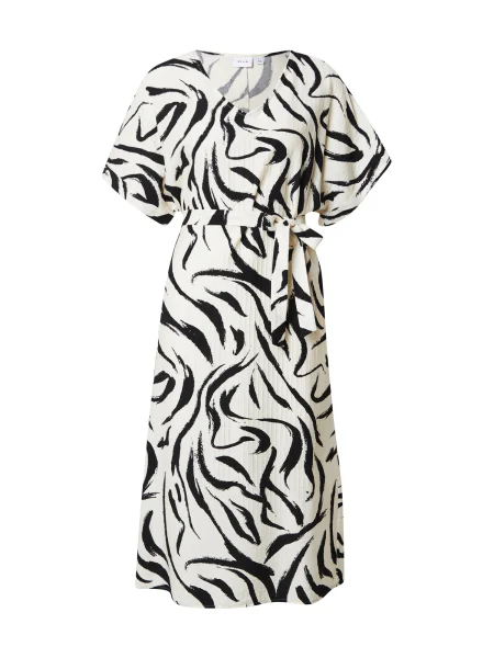 VILA Rochie VIClo gri deschis negru