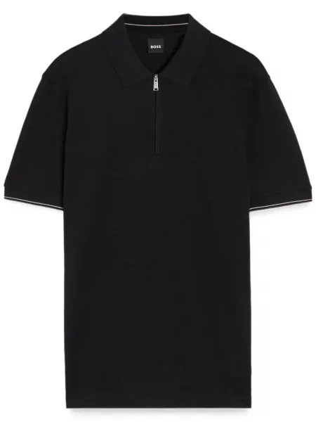 Tricou polo Boss negru