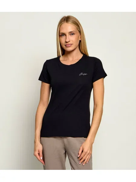 BOSS ORANGE Tricou negru