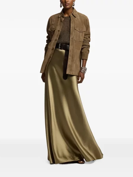 Szarvasbőr ing Ralph Lauren Collection barna