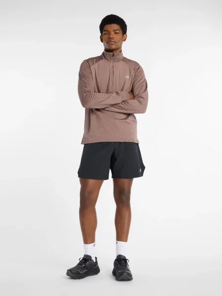Свитер New Balance коричневый