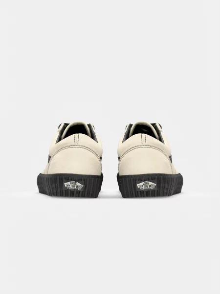 Sneakerși Vans Old Skool de lână alb