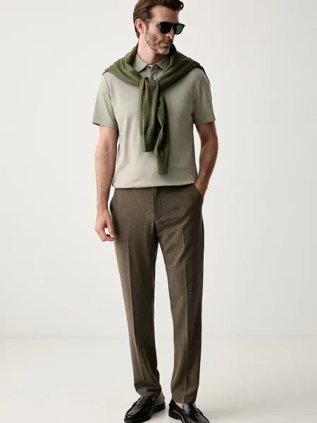 Tricou polo Michael Kors verde