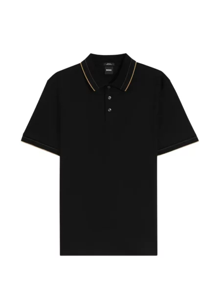 Tricou polo Boss negru