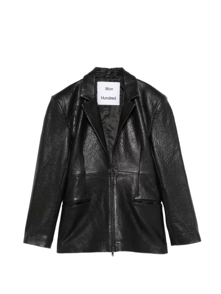 Marynarka skórzana Won Hundred skórzana czarna