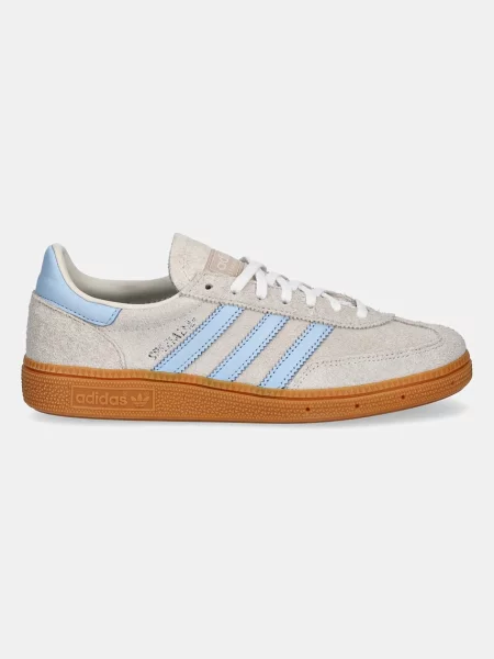 Semišové tenisky adidas Originals Handball Spezial W sivá
