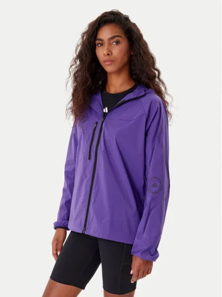 Яке за трениране adidas by Stella McCartney лилаво виолетово