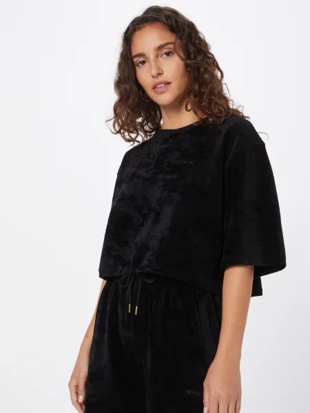 WEARKND Tricou negru alb