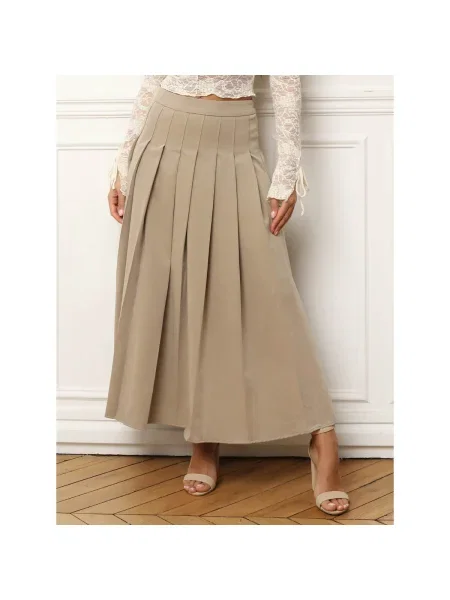 Fustă La Modeuse bej