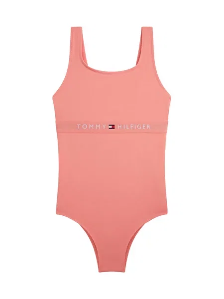 Tommy Hilfiger Бански костюм розов