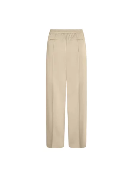 Spodnie Karl Lagerfeld Jeans Wide Leg Satin Pant Champagne L beżowe