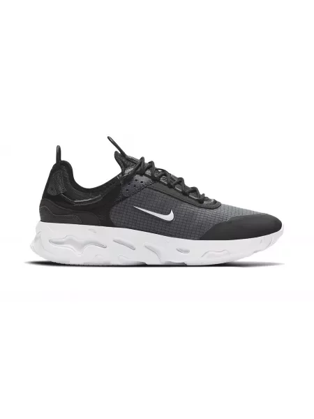 Sneakersy Nike React skórzane czarne
