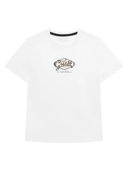 Guess Tricou alb